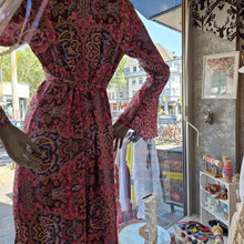 Lade das Bild in den Galerie-Viewer, Seiden Wickelkleid XS
