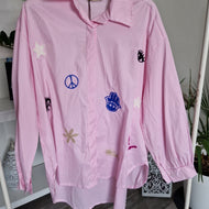Hemdbluse Peace Stripes