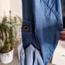 Lade das Bild in den Galerie-Viewer, Jeans Longbluse Viskose
