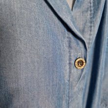 Lade das Bild in den Galerie-Viewer, Jeans Longbluse Viskose
