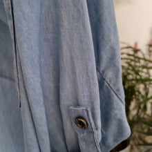 Lade das Bild in den Galerie-Viewer, Jeans Longbluse Viskose

