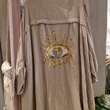 Lade das Bild in den Galerie-Viewer, Musselin Longbluse Auge
